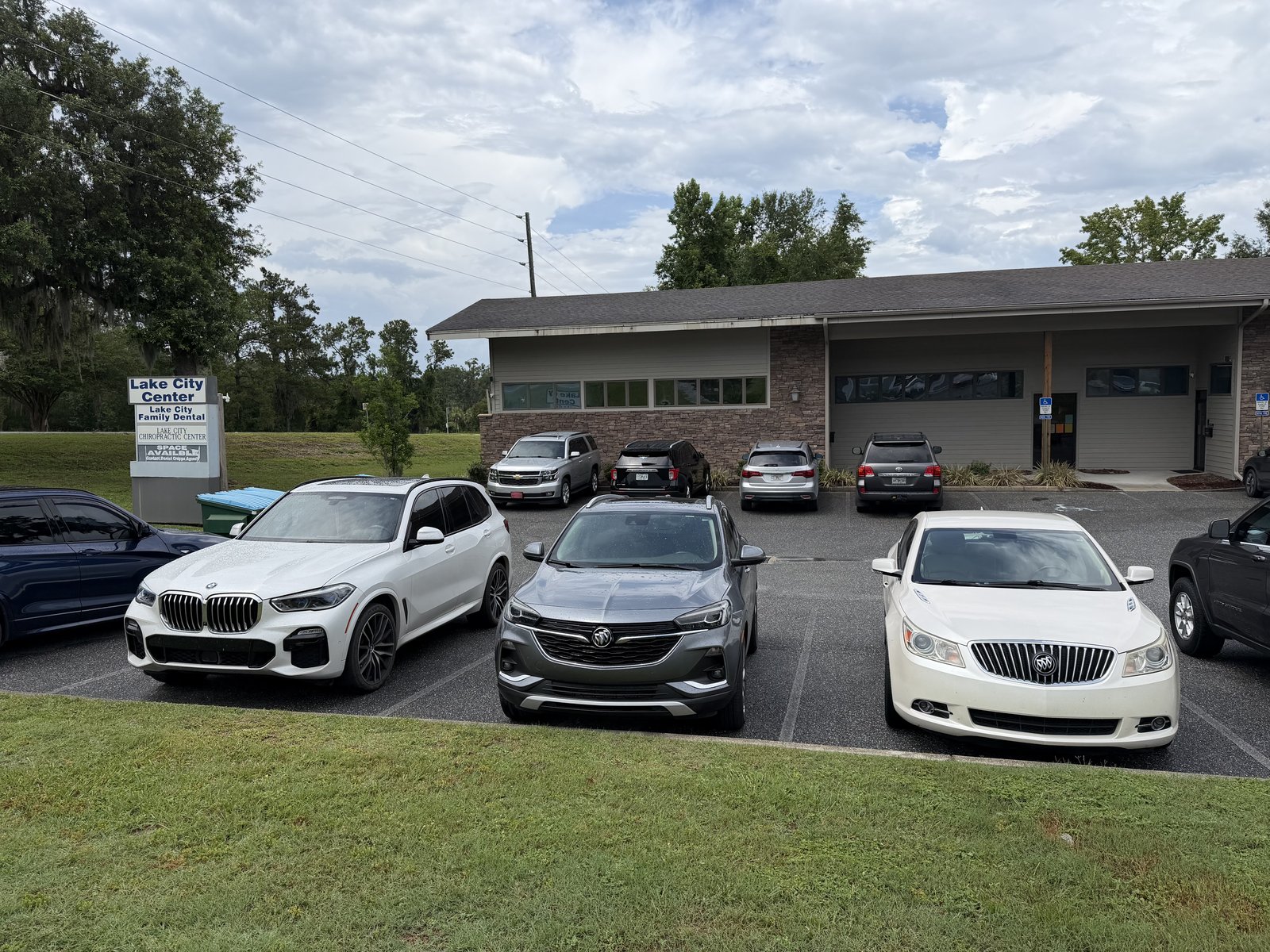 Lake City Family Dental Care building and parking lot